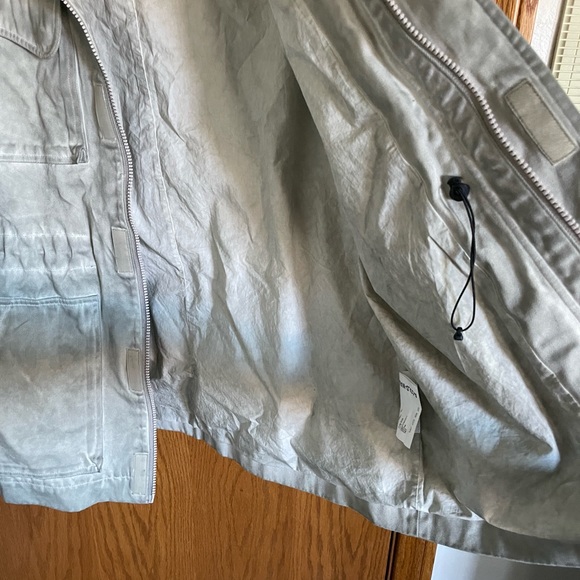 A Cold Wall Painted Gray Fade Out Field Jacket Men's Size Large New See Descrip. - Picture 10 of 16